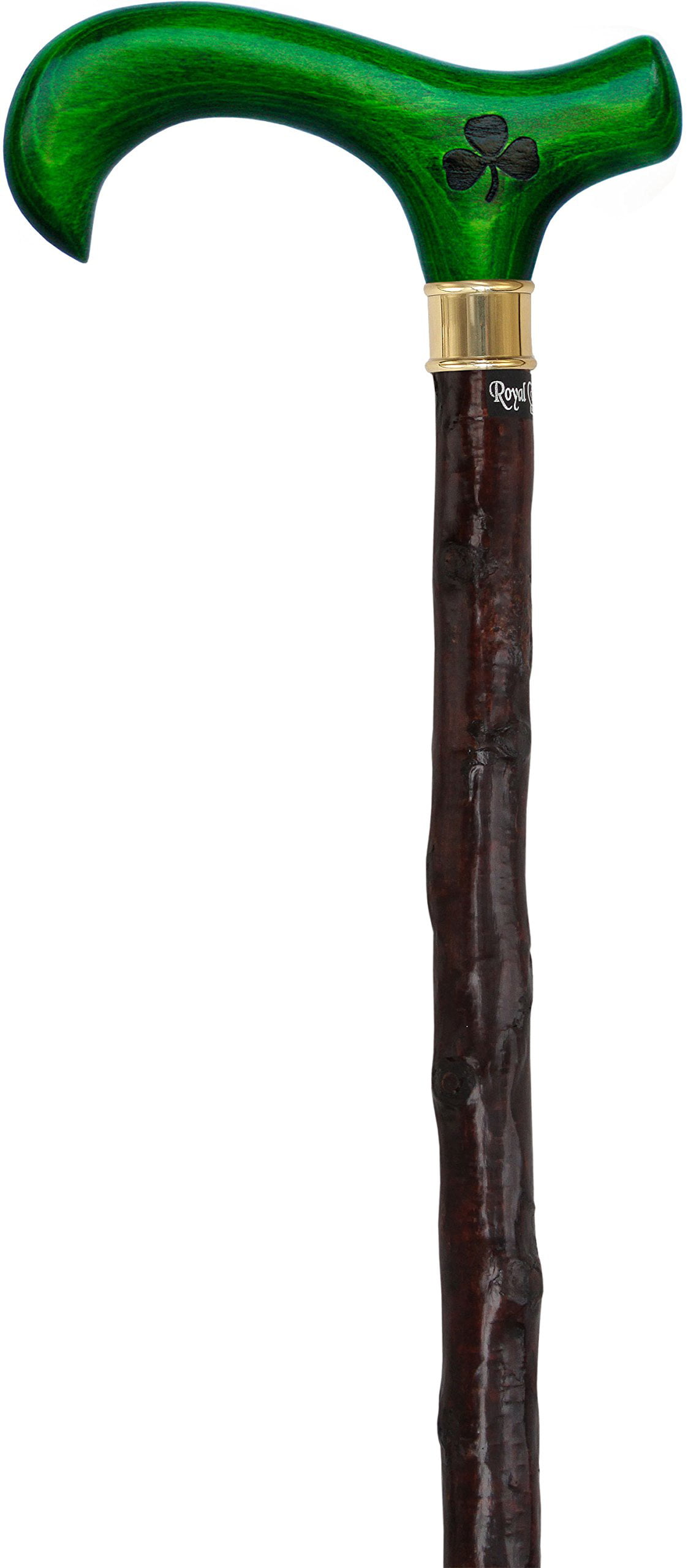 Extra Strong Walking Cane Handle - Jatoba Wood