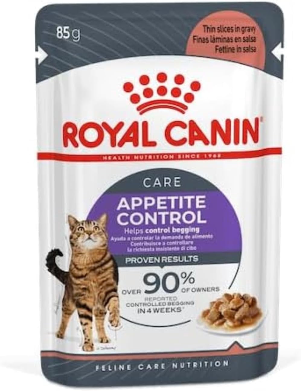 Royal Canin Appetite Control Cat Wet Food in Gravy 12x85g