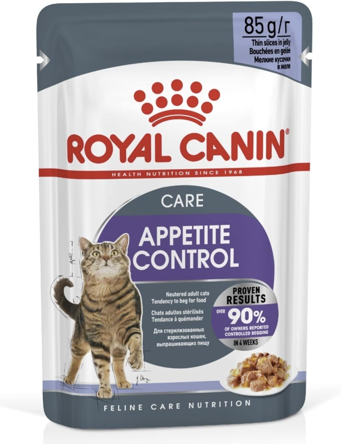 Royal Canin Appetite Control Cat Wet Food in Jelly 12x85g