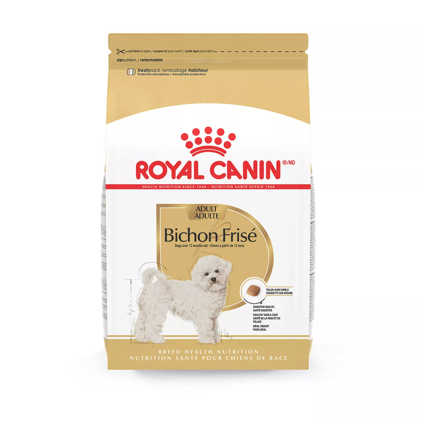 Royal Canin Bichon Frise Small Breed Adult Dry Dog Food - Skin \u0026 Coat Health