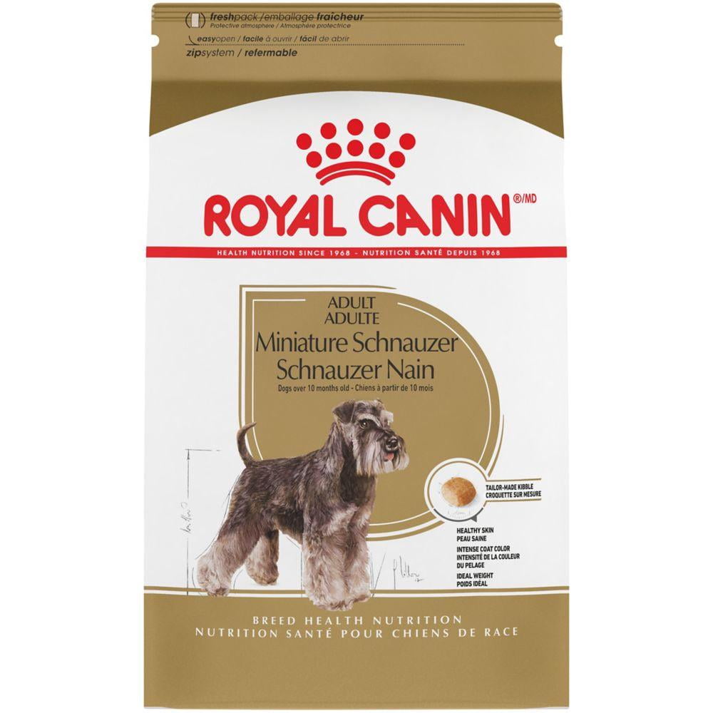 Royal Canin Breed Health Nutrition Miniature Schnauzer Adult Dry Dog Food 10 lb