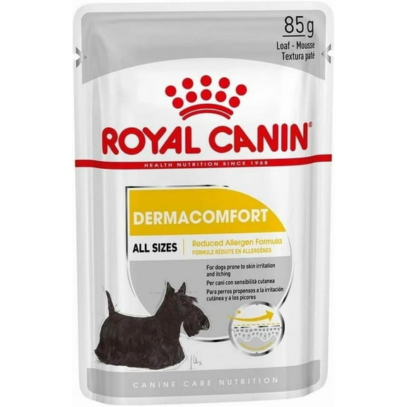 Royal Canin Dermacomfort Dog Wet Food Loaf 12x85g