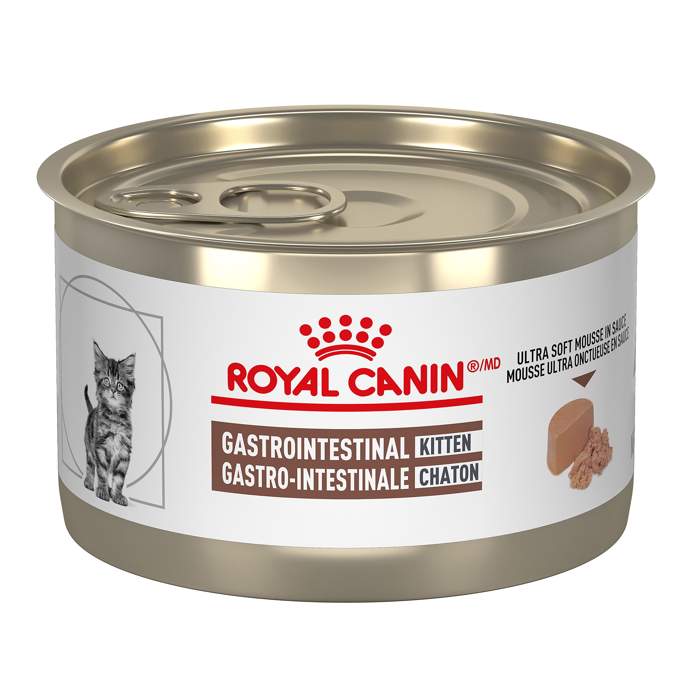 Royal Canin® Feline Gastrointestinal Kitten Ultra Soft Mousse in Sauce Canned Cat Food, 5.1 oz