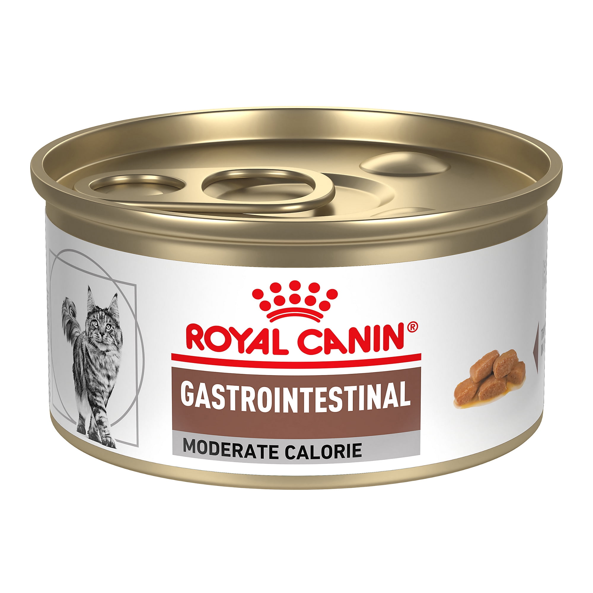 Royal Canin® Feline Gastrointestinal Moderate Calorie Thin Slices in Gravy Canned Cat Food, 3 oz