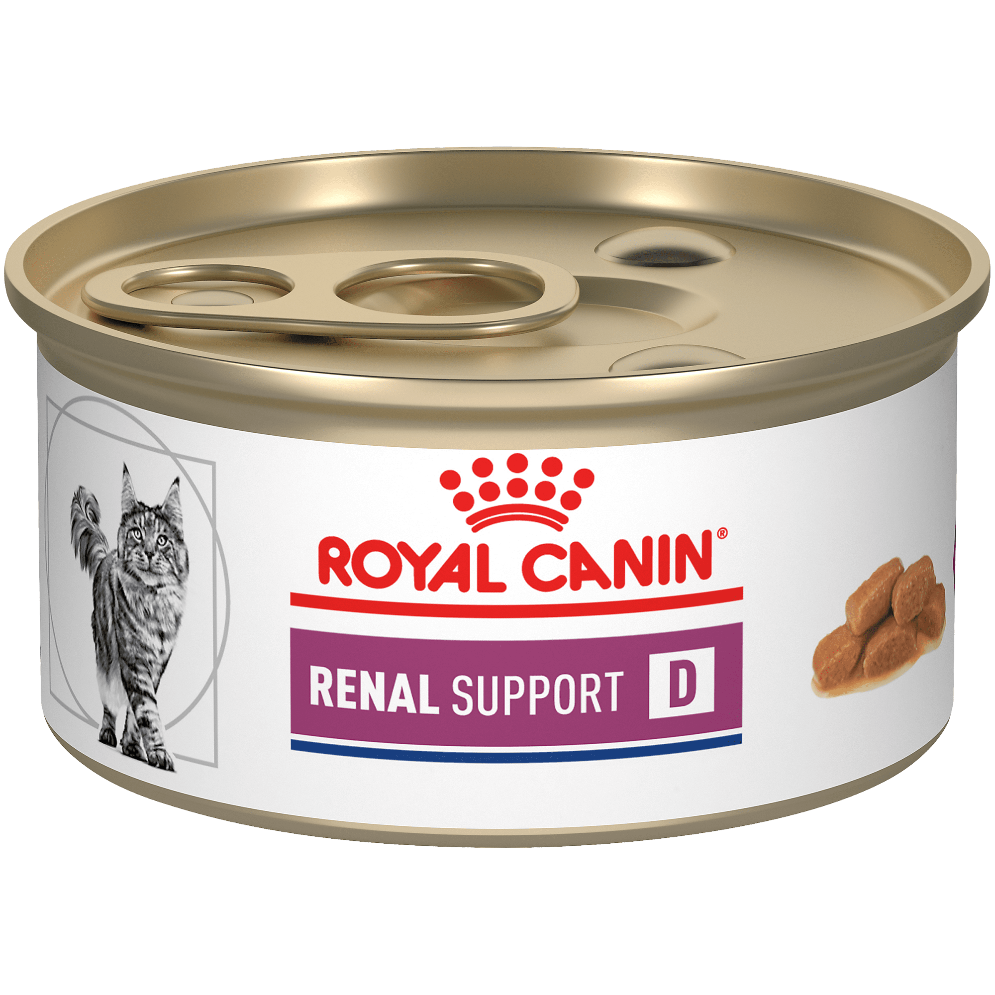 Royal Canin® Feline Renal Support D Thin Slices In Gravy Canned Cat Food, 3.0 oz