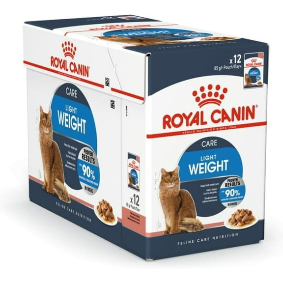 Royal Canin Light Weight Care Cat Wet Food in Jelly 12x85g