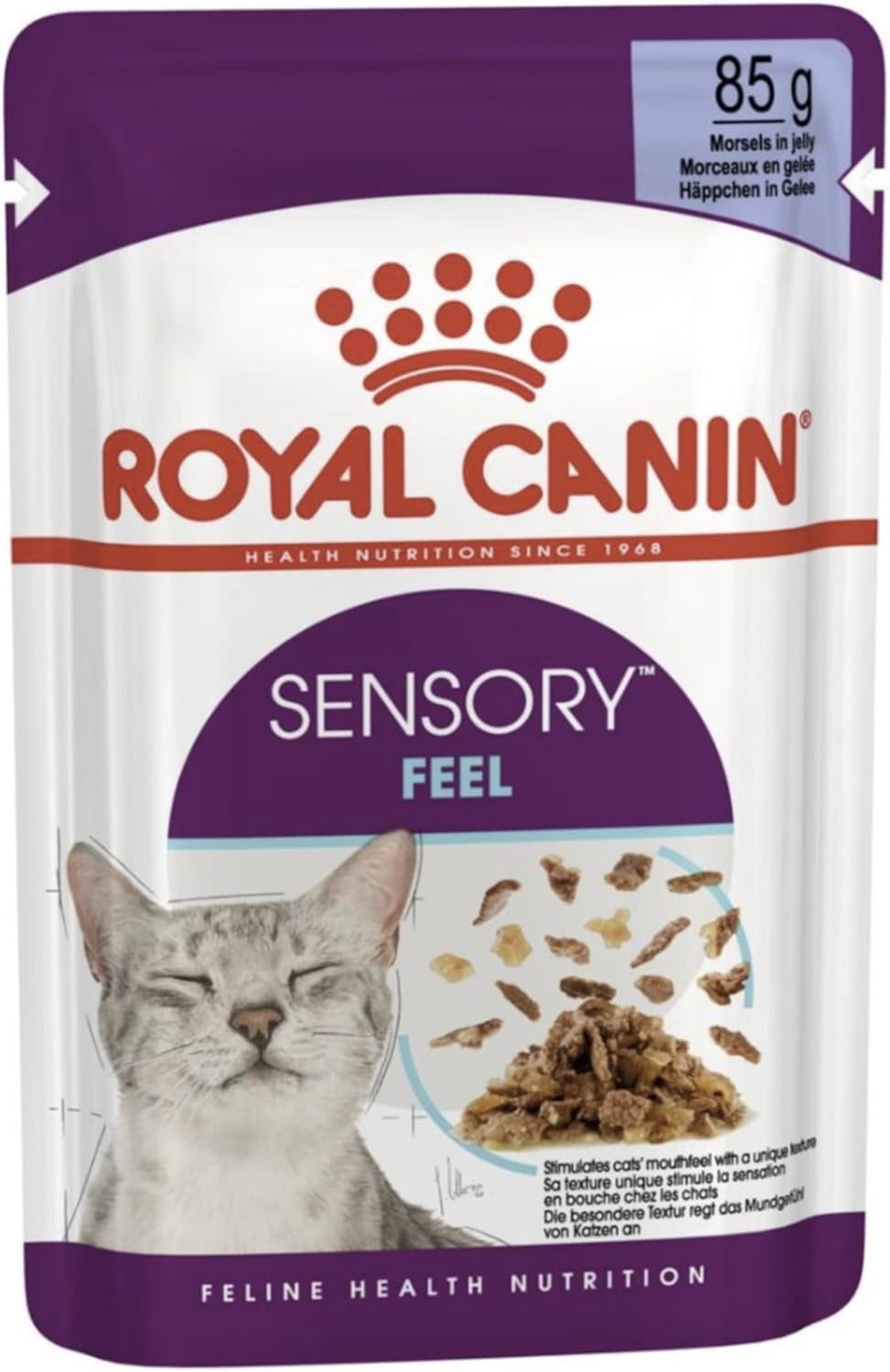 Royal Canin Sensory Feel Cat Wet Food 12x85g Jelly