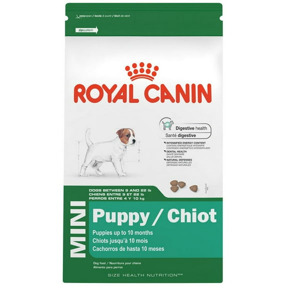 Royal Canin Size Health Nutrition Mini Puppy Small Breed Puppy Dry Dog Food, 2.5 lb