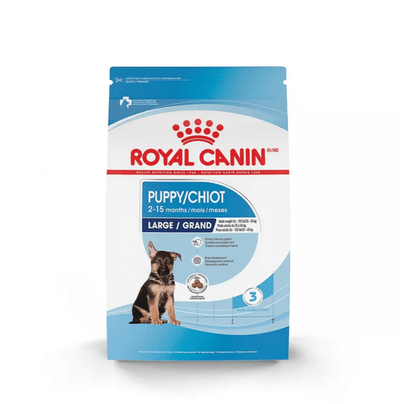 Royal Canin Size Health Nutrition Puppy Large Breed Chicken Recipe Dry Dog Food 40 lb