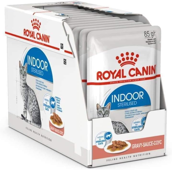 Royal Canin Sterilised Cat Wet Food in Gravy 12x85g