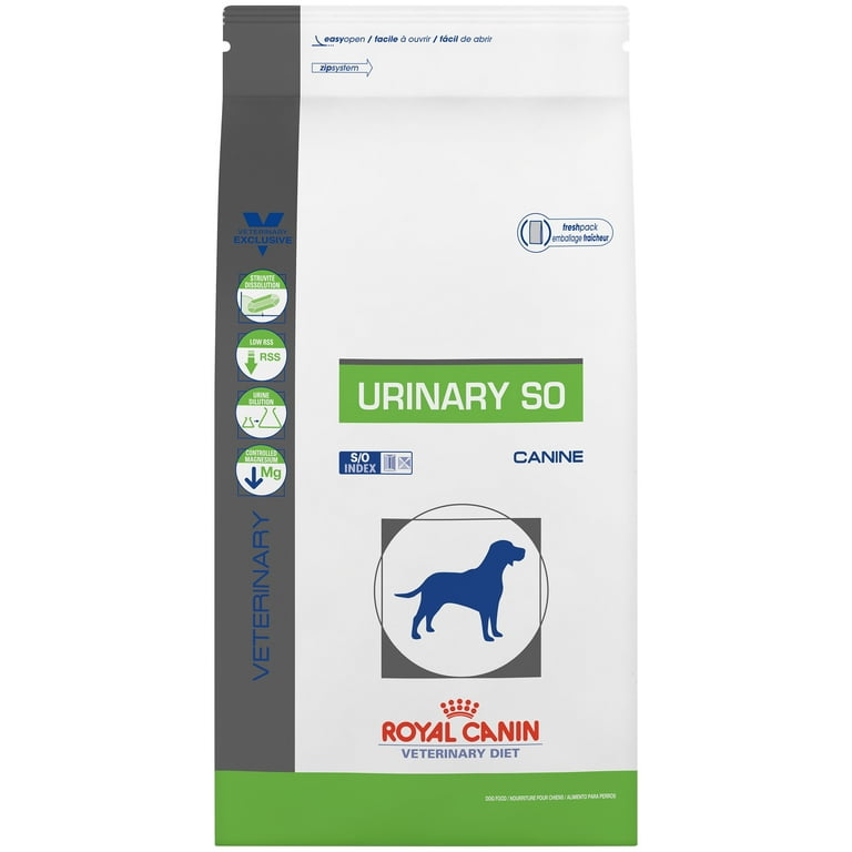 Royal Canin Veterinary Diet Canine Urinary SO Dry Dog Food, 25.3