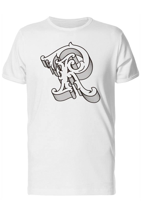 Royal Capital Letter R T-Shirt Men -Image by Shutterstock, Male Large