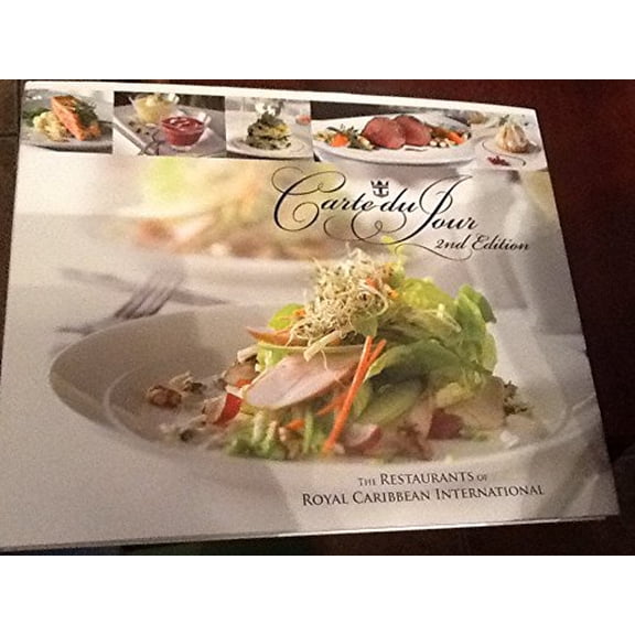 Pre-Owned Royal Carribean Carte du Jour Cookbook - 2nd Edition Paperback
