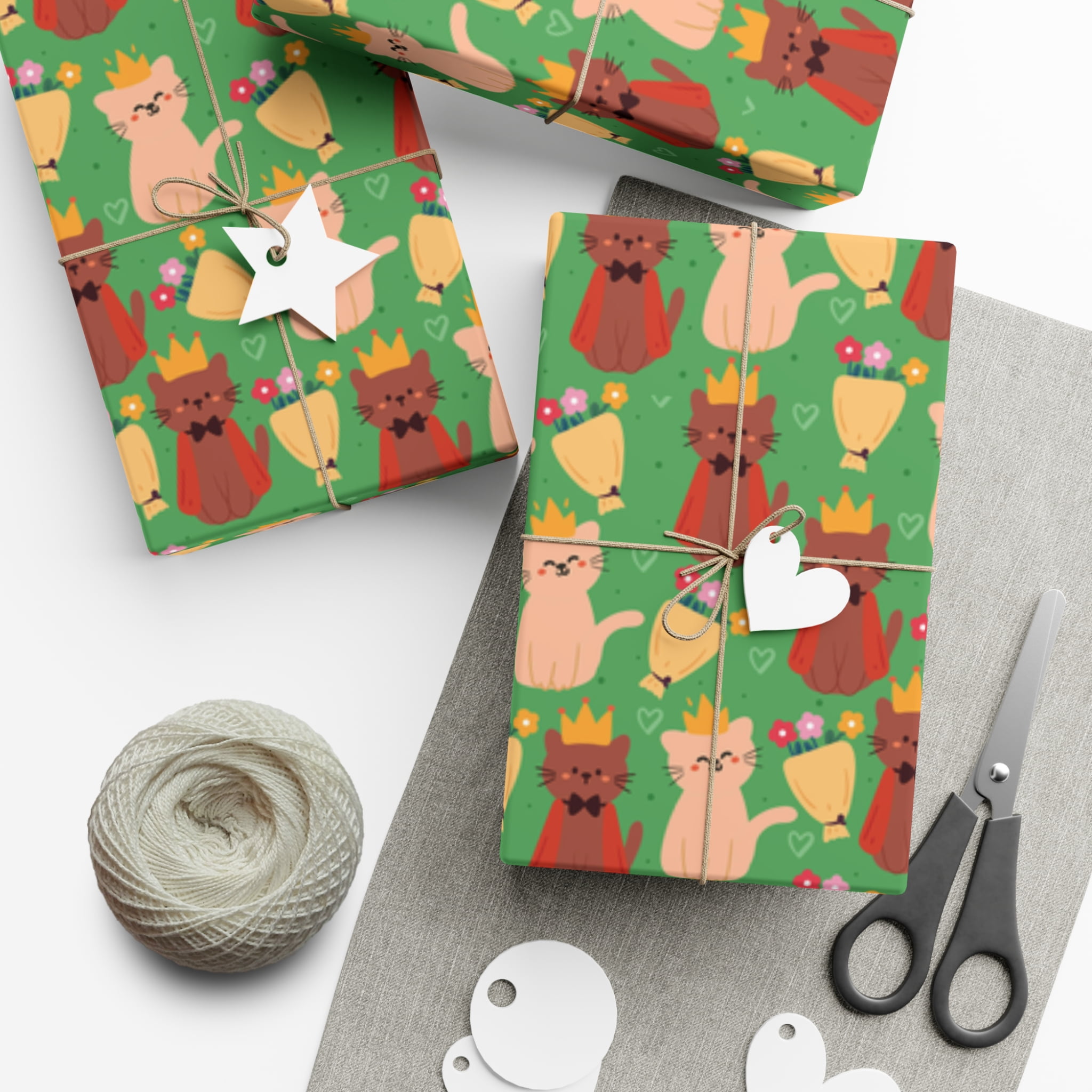 Royal Cat Gift Wrap