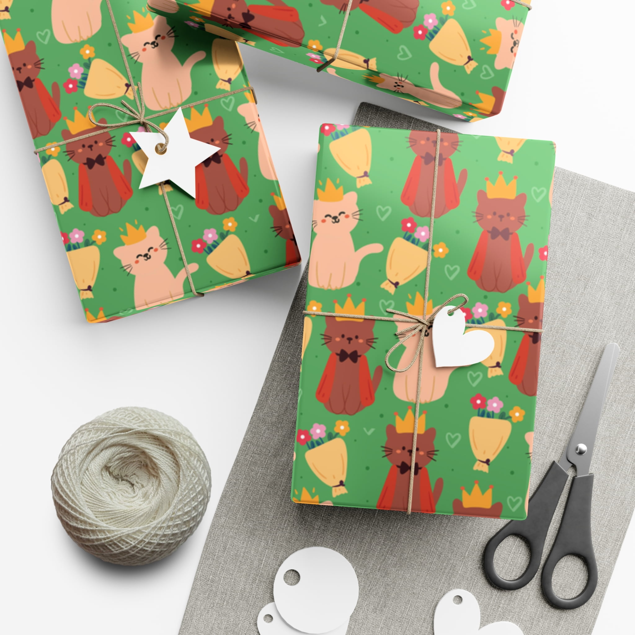 Royal Cat Gift Wrap