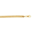 thumbnail image 1 of Royal Chain 021HDB-0725 7.25 in. 10K Yellow Gold Diamond Cut Textured Bracelet with Lobster Clasp, 1 of 1