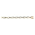 thumbnail image 1 of Royal Chain RC10038-0850 8.5 in. 14K Yellow Gold Modern Lite Miami Cuban with Diamonds Chain & Box with Both Side Push Clasp, 1 of 1