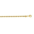 thumbnail image 1 of Royal Chain ROY035-20 20 in. 14K Yellow Gold Diamond Cut Royal Rope Chain with Pear Shaped Lobster Clasp, 1 of 1