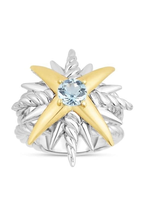 Royal Chain SILR7738-06 6 in. 18K Sterling Silver Yellow Platinum Plating Polished Bracelet