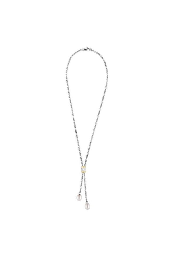 Royal Chain SILRC6740-0750 7.5 in. 18K Sterling Silver Polished Popcorn Bracelet with Giant Spring Ring Clasp