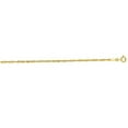 thumbnail image 1 of Royal Chain SING030-18 18 in. 14K Yellow Gold Singapore Chain with Spring Ring Clasp, 1 of 1