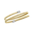 thumbnail image 1 of Royal Chain TBG8342 14K Two Tone Gold Satin Matte Bangle, 1 of 1