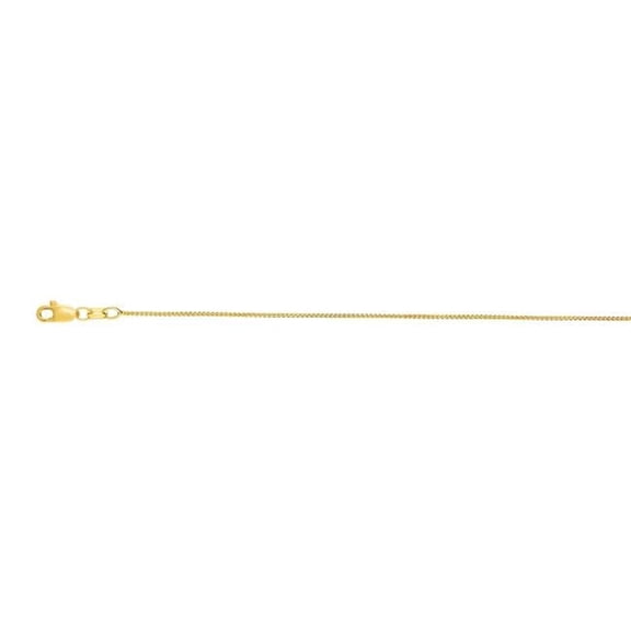 Royal Chain ZRW020-18 18 in. 10K Yellow Gold Polished Round Wheat Chain with Lobster Clasp