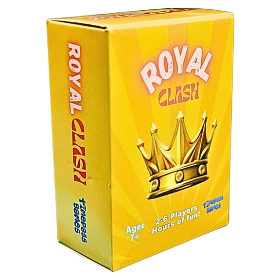 Royal Clash: A Brand New Card Game. Travel-Friendly, Engaging, Easy to Learn, Ideal Gift.