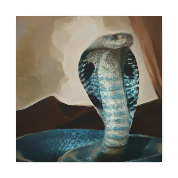 Royal Cobra Majesty - Canvas