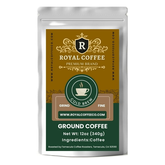 Royal Cold Brew Freshly Roasted Single Origin Coffee, (Cold Brew) (Expresso)