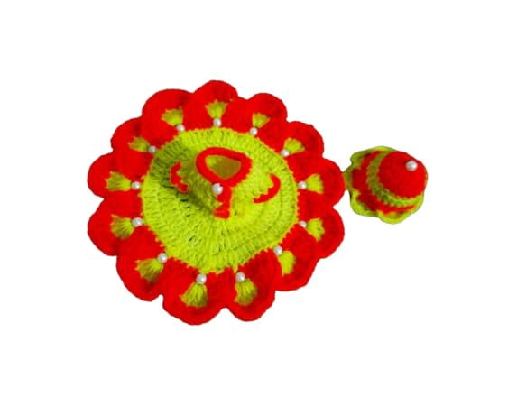 Royal Collection Centre Laddu Gopal Woolen Dress Winter Dress Set Krishna  Clothes Poshak (Design 2) (1) - Walmart.com