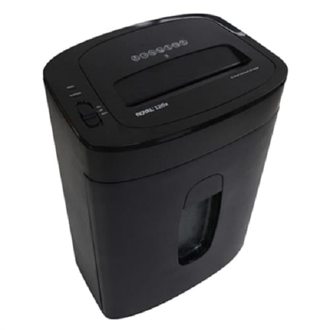 Royal Consumer 126 x 12 in. Sheet Crosscut Shredder, Black