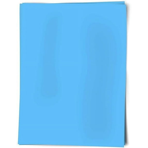 Royal Brites Light Blue Poster Board, 22" x 28" , Pack of 25 sheets