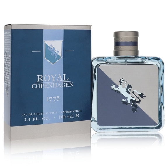 Royal Copenhagen 1775 by Royal Copenhagen Eau De Toilette Spray 3.4 oz for Men Pack of 3