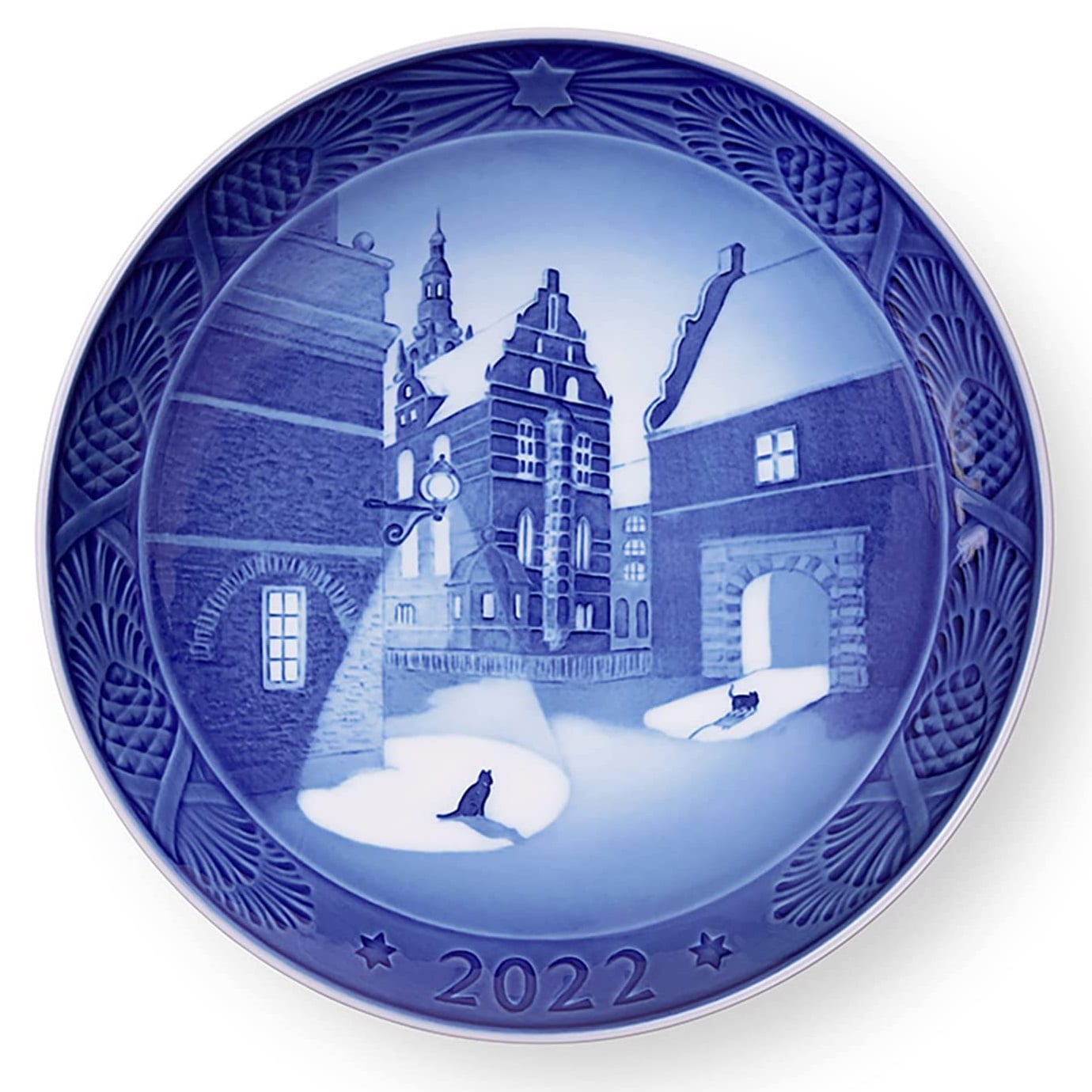Royal Copenhagen 2022 Christmas Collectors Plate ~ New in Box 
