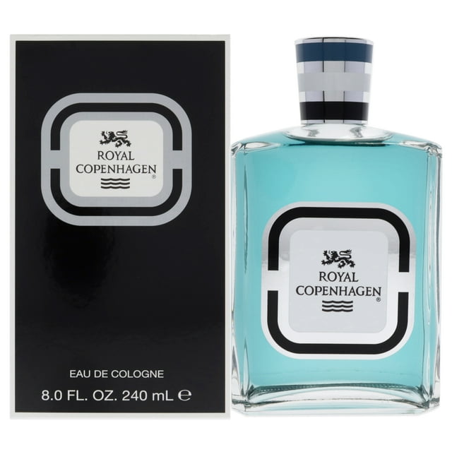 Royal Copenhagen Eau de Cologne Cologne for Men, 8 Oz Full Size