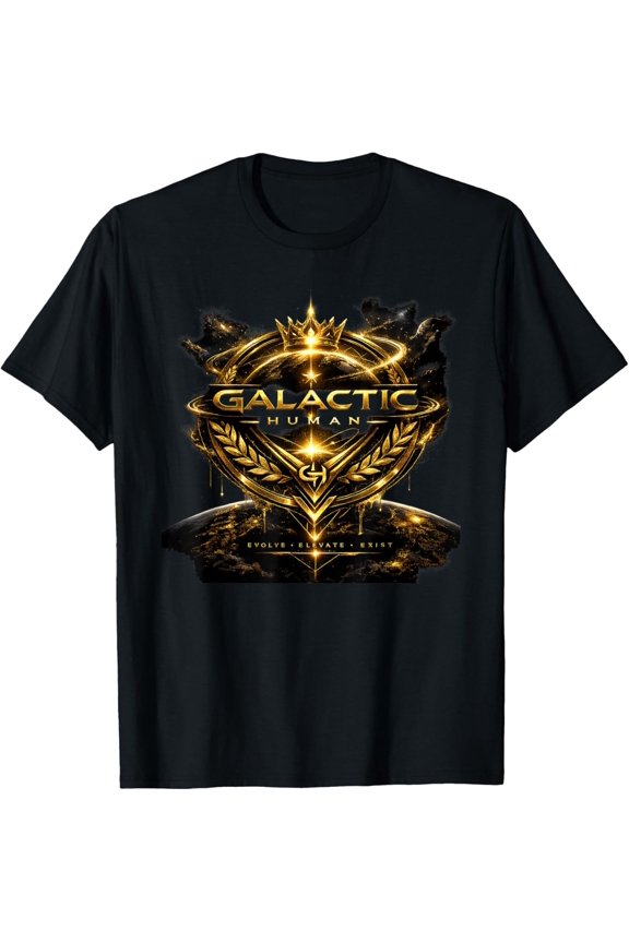 Royal Cosmic Crest Emblem T-Shirt