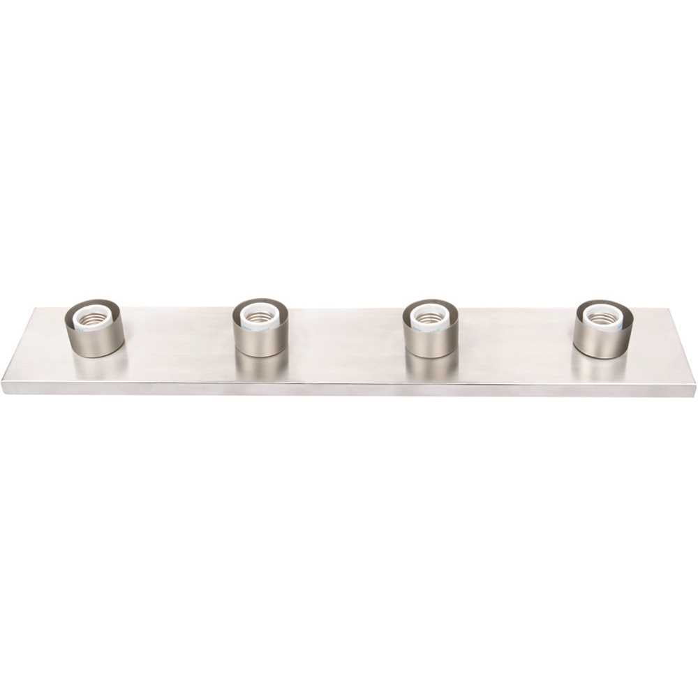 Royal Cove 558738 4-Light Brushed Nickel Bath Light