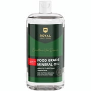 Royal Craft Wood Food Grade Mineral Oil 10.1 Fl Oz for Bamboo and Wooden Cutting Boards and Kitchen Utensils & Supplies, Premium Grade Nourishing Cutting Board Oil Cleanser