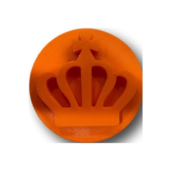 Royal Crown Embosser/Stamp Cake Cookie Embosser, Icing Stam