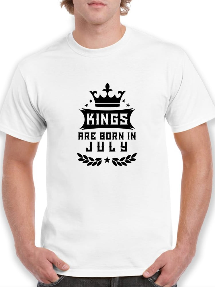 T-Shirt Ironia Compleanno Luglio – "The Best Are Born In July" – Uomo/Unisex - Foto 2