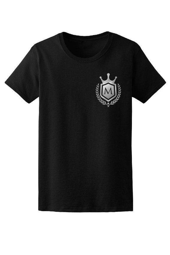 Royal Crown M At Left Chest Tee Men's -Image by Shutterstock