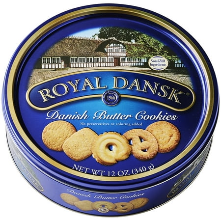 Royal Dansk Danish Butter Cookies, 12 Oz