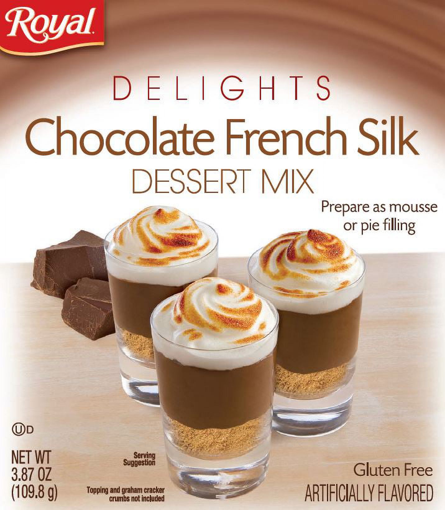 Royal Delights Chocolate French Silk Dessert Mix - image 1 of 6