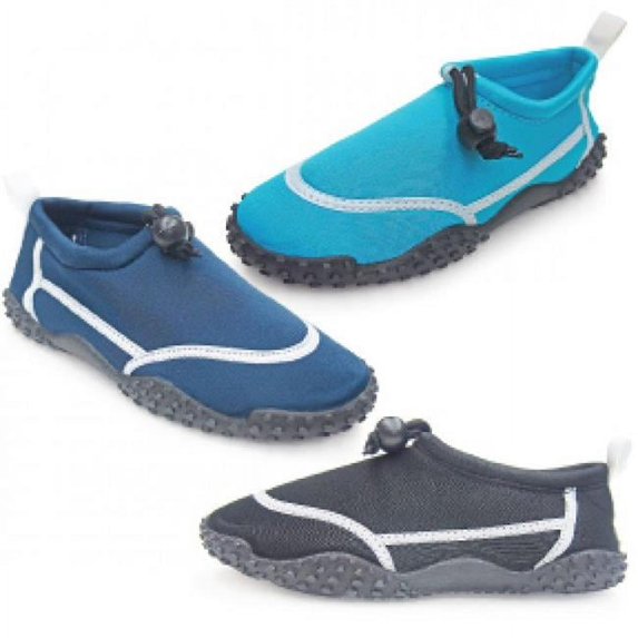 Royal Deluxe AG9016 36 PieceBoys Aqua Shoes - Aqua, Blue & Black