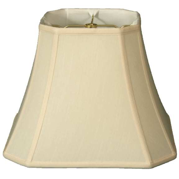 Royal Designs 10" Square Cut Corner Bell Lamp Shade Eggshell