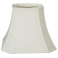 thumbnail image 1 of Royal Designs 10" Square Cut Corner Bell Lamp Shade Linen White, 1 of 5