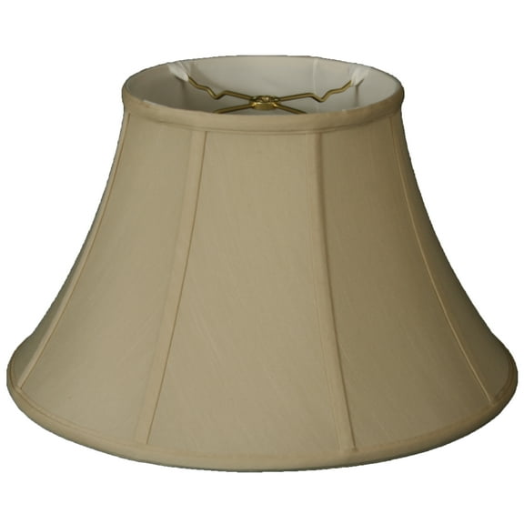 Royal Designs 10" Square Inverted Cut Corner Lamp Shade Beige