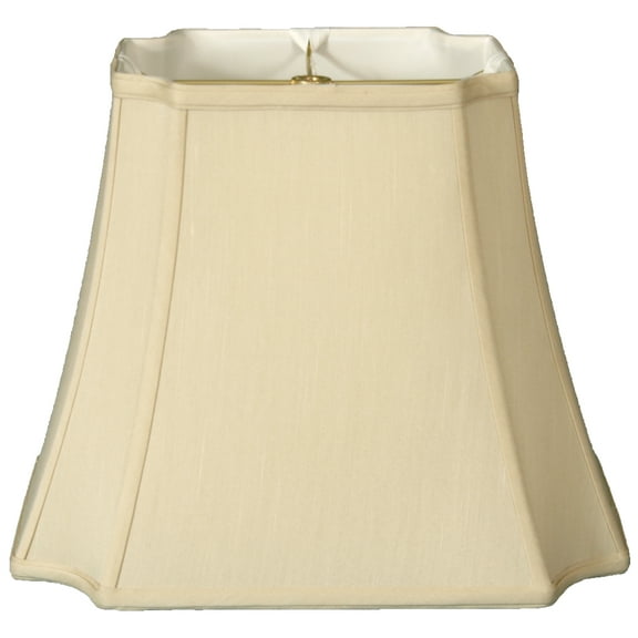 Royal Designs 11" Rectangle Inverted Cut Corners Lamp Shade Beige