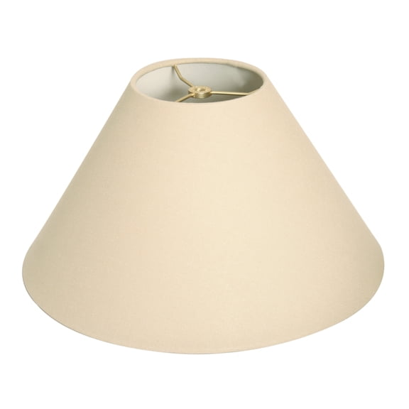 Royal Designs 12" Coolie Empire Hardback Lamp Shade Linen Beige